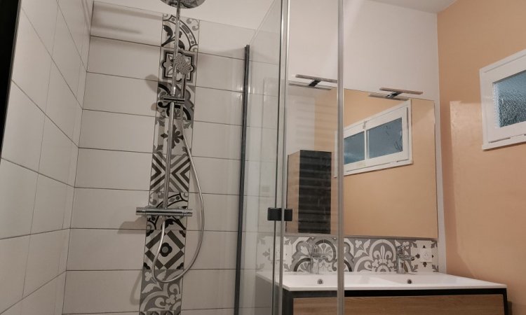 Réalisation d'une salle de bain à Bordeaux